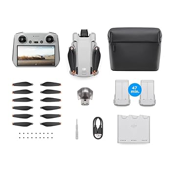 DJI Mini 3 Pro Fly More Combo ドローンセット Amazon.co.jp: DJI Mini 3 Fly Moreコンボ(DJI RC付属) ドローン